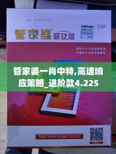 管家婆一肖中特,高速响应策略_进阶款4.225