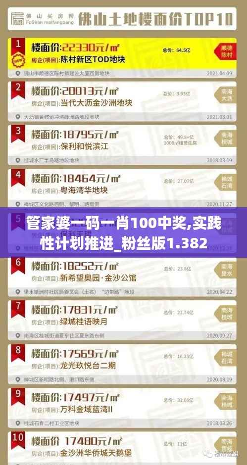 管家婆一码一肖100中奖,实践性计划推进_粉丝版1.382