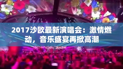 2017沙欧最新演唱会：激情燃动，音乐盛宴再掀高潮