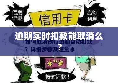 逾期实时扣款能取消么？
