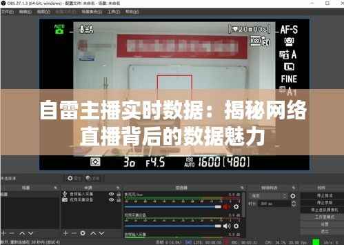 自雷主播实时数据：揭秘网络直播背后的数据魅力