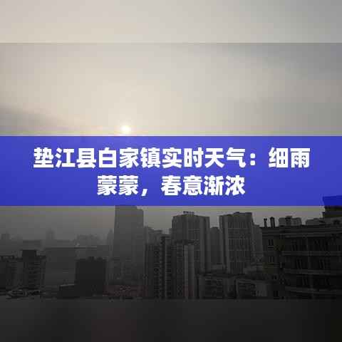 垫江县白家镇实时天气：细雨蒙蒙，春意渐浓