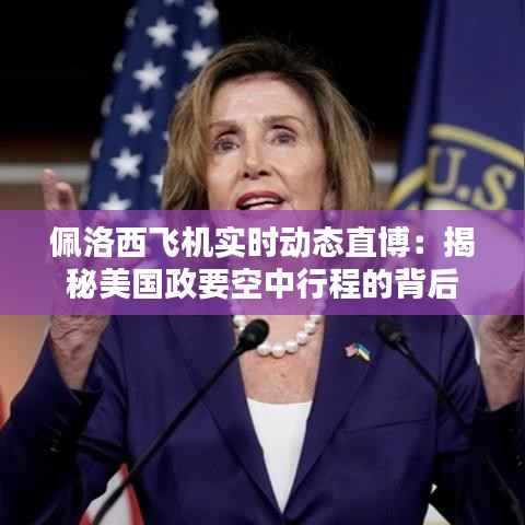 佩洛西飞机实时动态直博：揭秘美国政要空中行程的背后