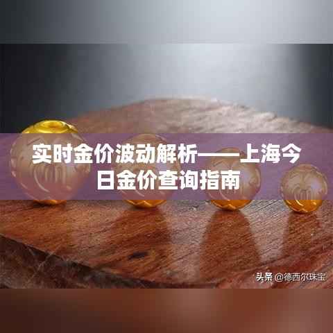 实时金价波动解析——上海今日金价查询指南