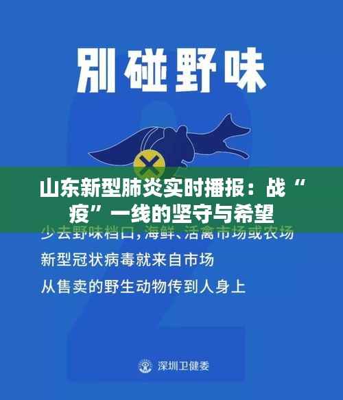 山东新型肺炎实时播报：战“疫”一线的坚守与希望