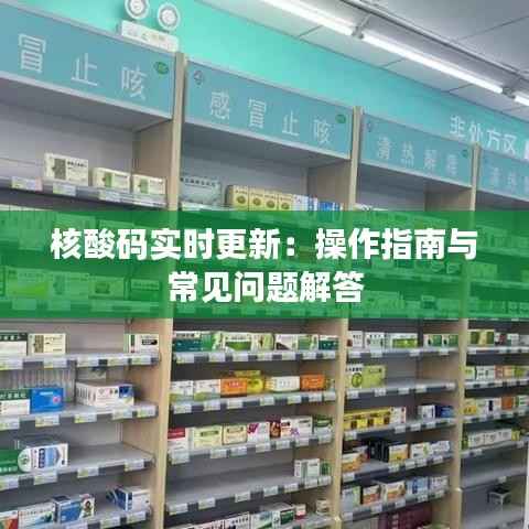 核酸码实时更新：操作指南与常见问题解答