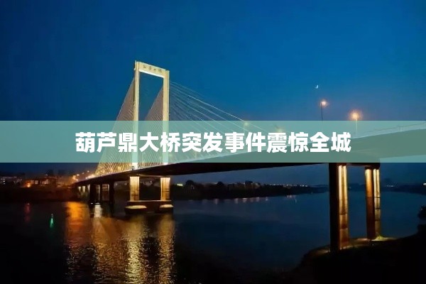 葫芦鼎大桥突发事件震惊全城
