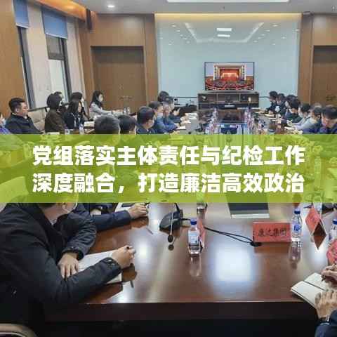 党组落实主体责任与纪检工作深度融合，打造廉洁高效政治生态的关键所在