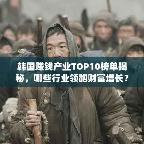 韩国赚钱产业TOP10榜单揭秘，哪些行业领跑财富增长？