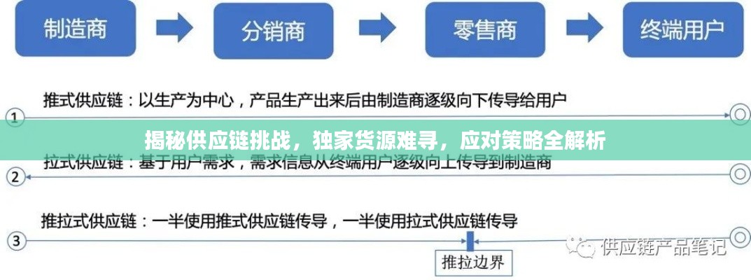 揭秘供应链挑战，独家货源难寻，应对策略全解析