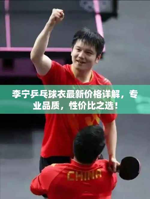 李宁乒乓球衣最新价格详解，专业品质，性价比之选！