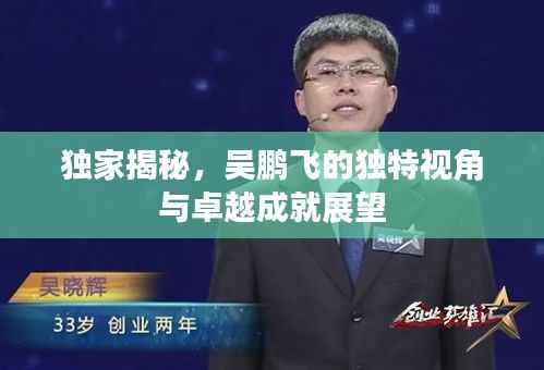独家揭秘，吴鹏飞的独特视角与卓越成就展望