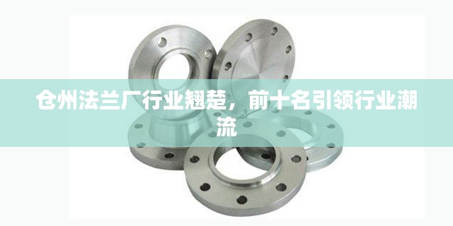 仓州法兰厂行业翘楚，前十名引领行业潮流