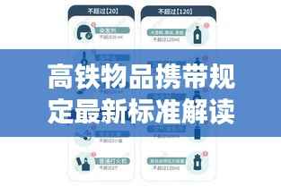 高铁物品携带规定最新标准解读