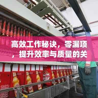 高效工作秘诀，零漏项，提升效率与质量的关键措施