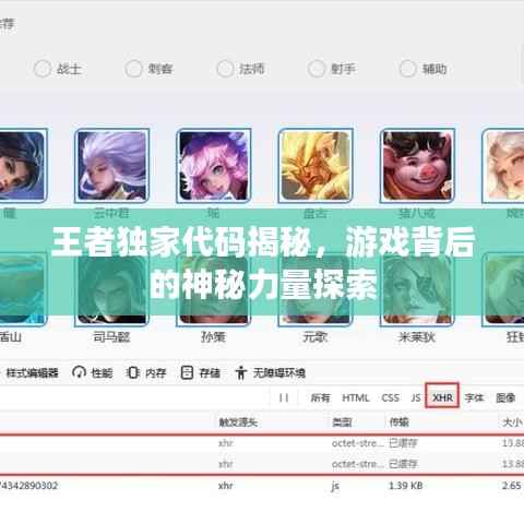 王者独家代码揭秘，游戏背后的神秘力量探索