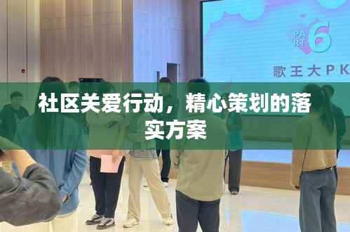 社区关爱行动，精心策划的落实方案