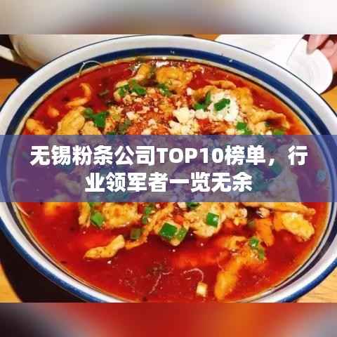 无锡粉条公司TOP10榜单，行业领军者一览无余