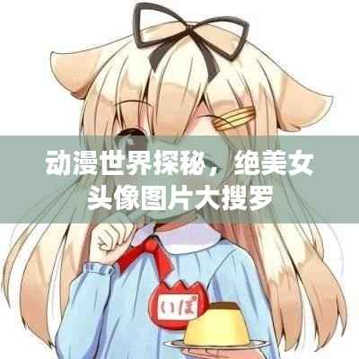 动漫世界探秘，绝美女头像图片大搜罗