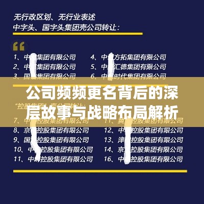 公司频频更名背后的深层故事与战略布局解析
