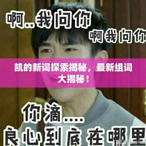 凯的新词探索揭秘，最新组词大揭秘！