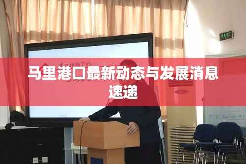 马里港口最新动态与发展消息速递