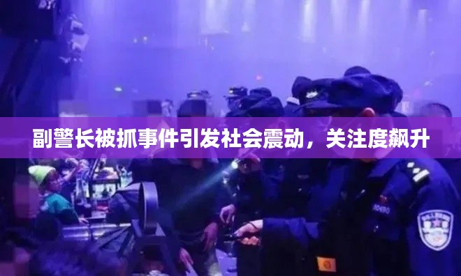 副警长被抓事件引发社会震动，关注度飙升