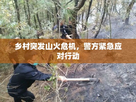 乡村突发山火危机，警方紧急应对行动